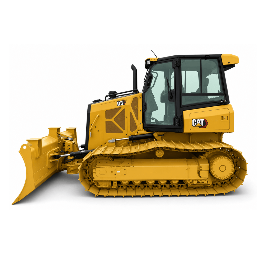 CAT Bulldozer D3 Compact Small Crawler-Tractor Dozer