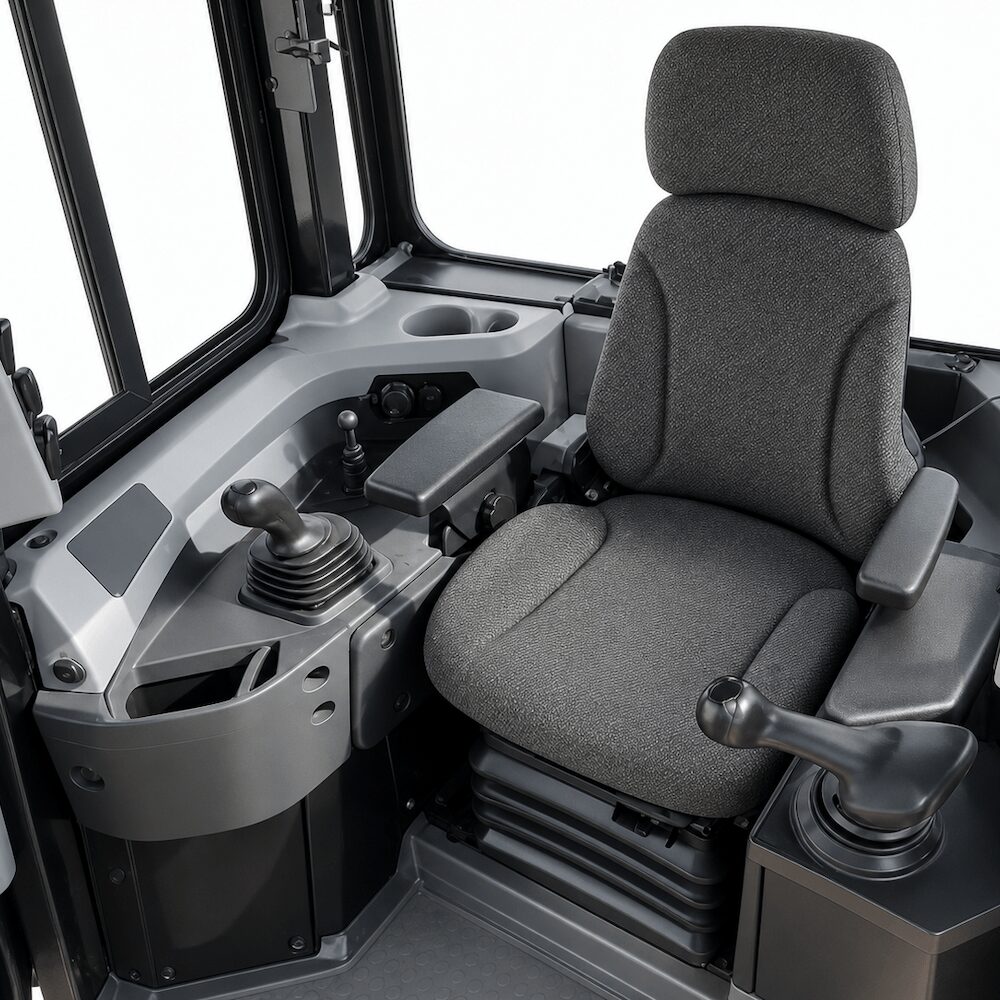 Dozer interior cab parts and components