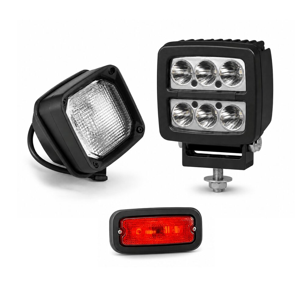 dozer lighting systems