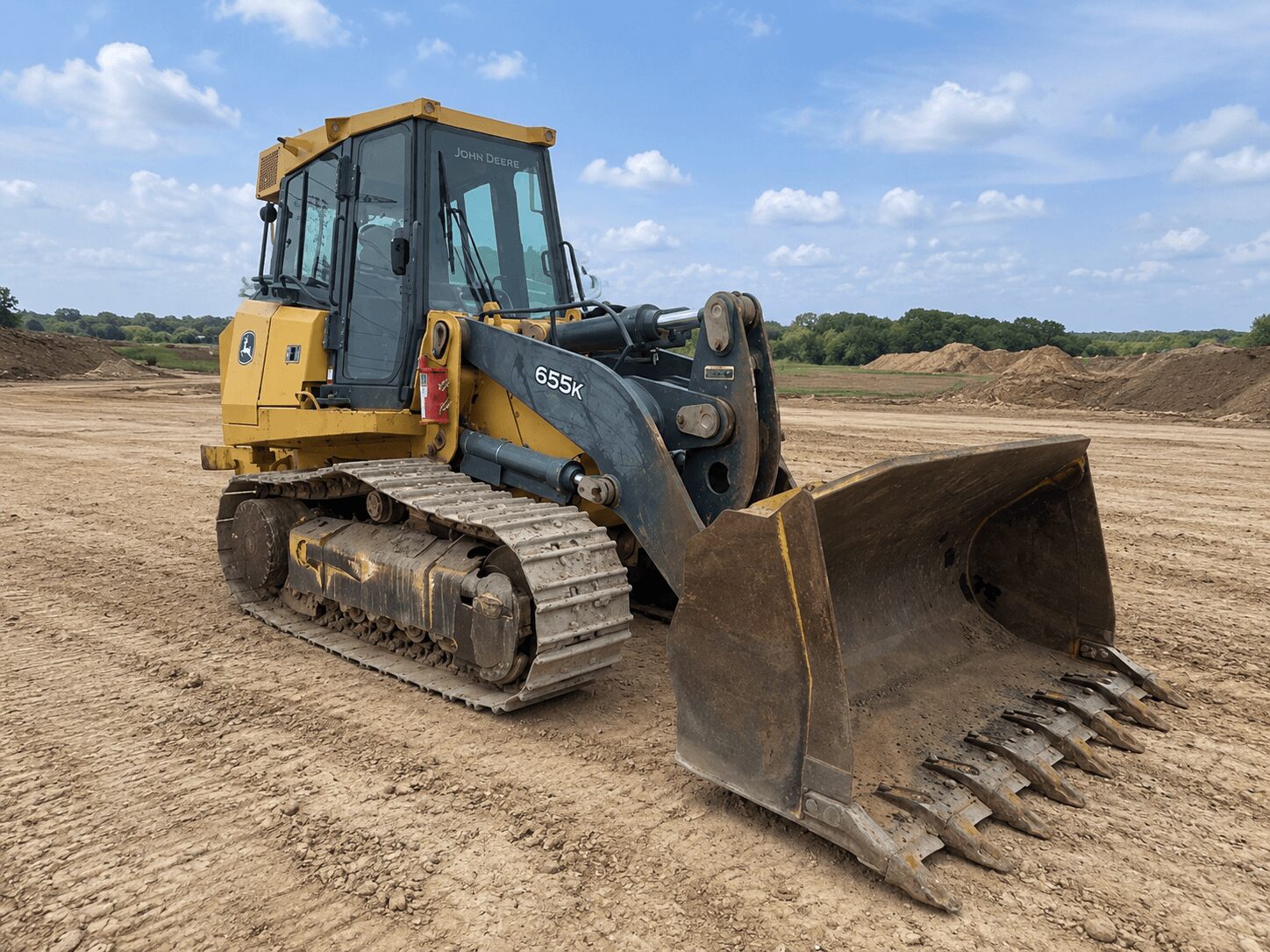 john deere crawler loader 655k