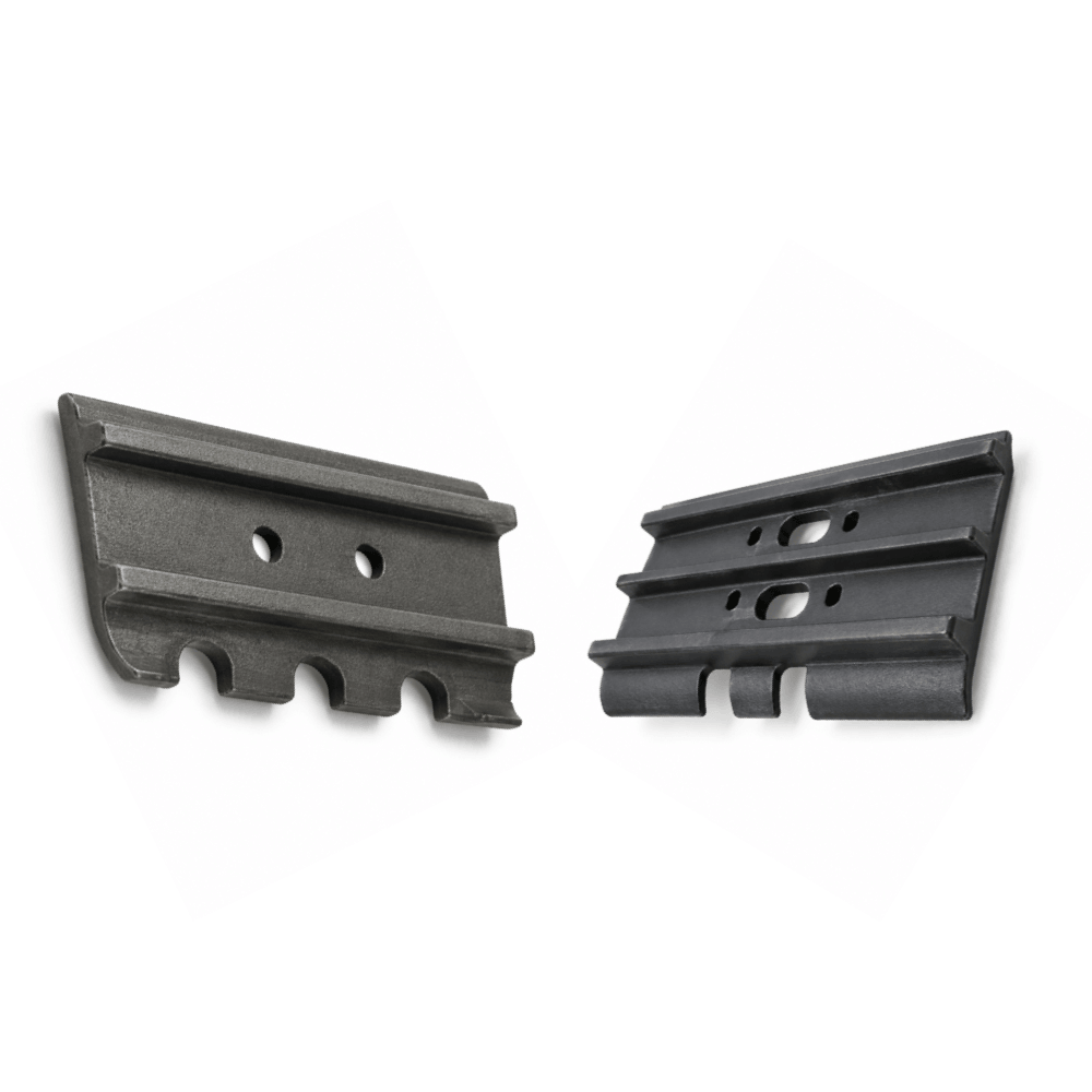 double grouser track shoe and triple grouser track shoe