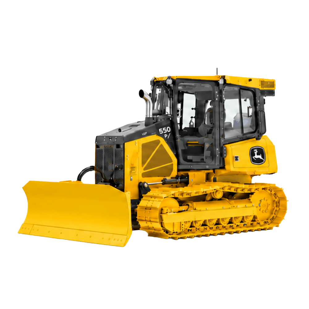 John Deere 550P Dozer using Aftermarket Parts